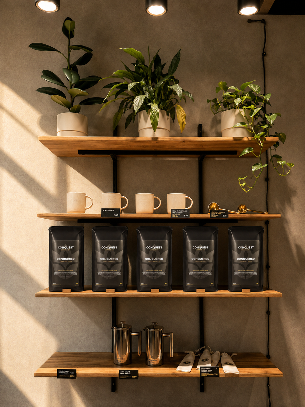 For homes. For cafés. For everyday rituals.